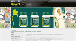 Desktop Screenshot of collagen.se